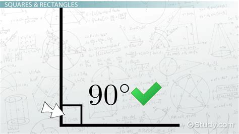 Identifying Perpendicular Lines in Geometric Shapes - Video & Lesson Transcript | Study.com