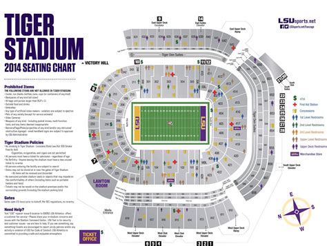 Tiger Stadium Seating Chart