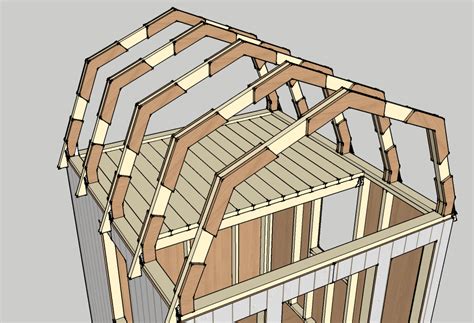 Gambrel Roof Shed Plans 12x16 ~ free wood shed design