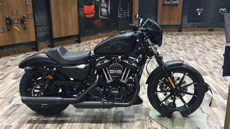 2017 XL883N Iron 883 Harley-Davidson customized - YouTube