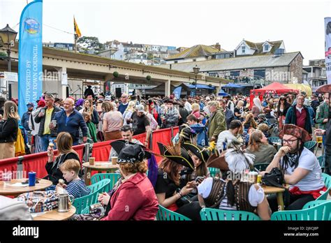 Brixham, UK. Saturday 30 April 2022. Thousands flocked to the Brixham ...