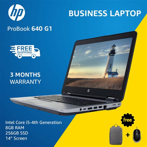 HP ProBook Slim Laptop Notebook- Core i5-4th Gen, 8GB RAM, 240GB SSD, 14 inch, Windows 10 (FREE ...