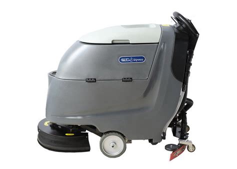 Reliable Industrial Walk Behind Floor Sweeper , Commercial Vinyl Floor Scrubber Machine