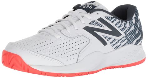 New Balance 696 V3 Hard Court Tennis Shoe in White for Men - Lyst