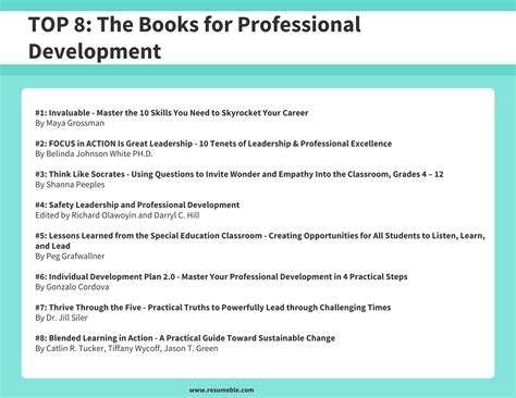 Top 8 Professional Development Books for Career Growth