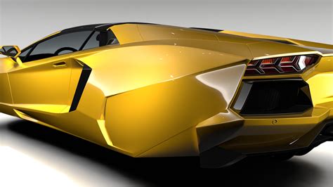 Lamborghini Aventador Flying 2017 3D Model