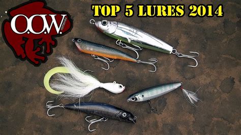 Top 5 Lures 2014: Stripers, Wipers & White Bass - OOW Outdoors - YouTube