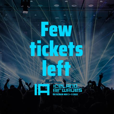 Few tickets left | Iceland Airwaves