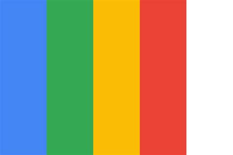 Google Logo Colours 2019 Color Palette