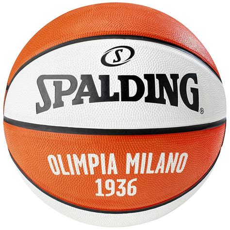 Spalding Olimpia Milano Euroleague Team Basketball