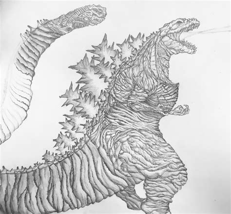 Shin Godzilla Drawing