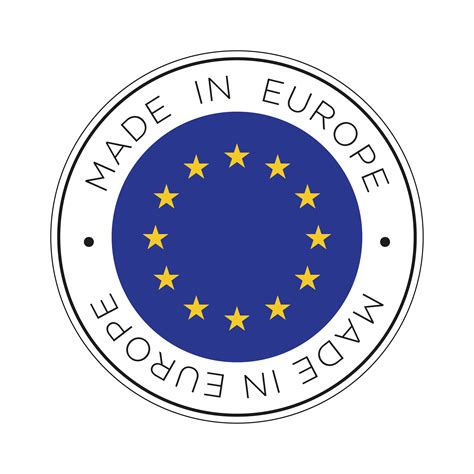 Made in Europe flag icon. 344215 Vector Art at Vecteezy