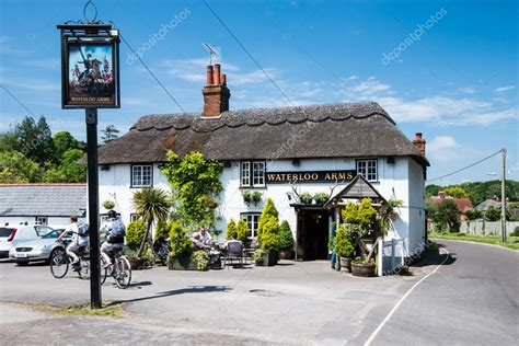 The Waterloo Arms Lyndhurst New Forest Pub – Stock Editorial Photo © mubus7 #113876860