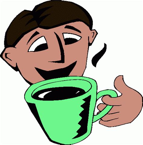 People drinking coffee clipart free clipart images – Clipartix