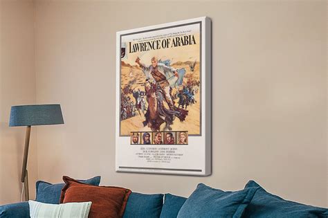 Lawrence of Arabia Film Poster Wall Art | Canvas Prints Australia