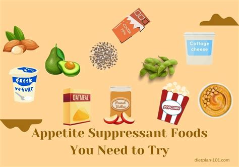 Appetite Suppressant Foods You Need to Try: Stop Craving - Dietplan-101