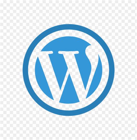 Wordpress Logo Transparent - 479184 | TOPpng