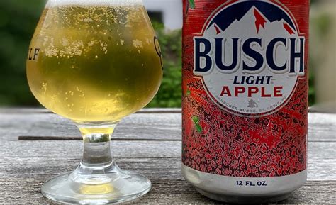 Busch Light Apple Review—A Beer You'd Never Think Of And A Combo That Works Better Than You'd ...