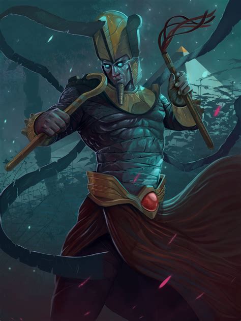 ArtStation - Osiris, Raul Maldonado | Egyptian mythology, Ancient egyptian art, Ancient egypt gods