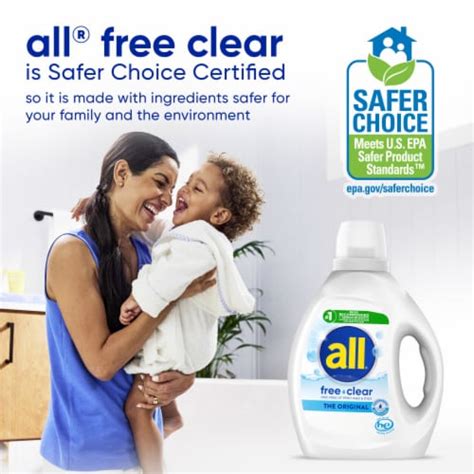 All® free clear Original Unscented Liquid Laundry Detergent, 88 fl oz / 58 loads - Fry’s Food Stores