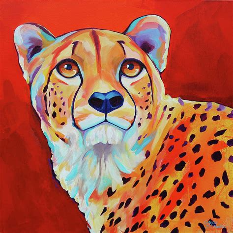 Cheetah Painting by Corina St. Martin - Fine Art America