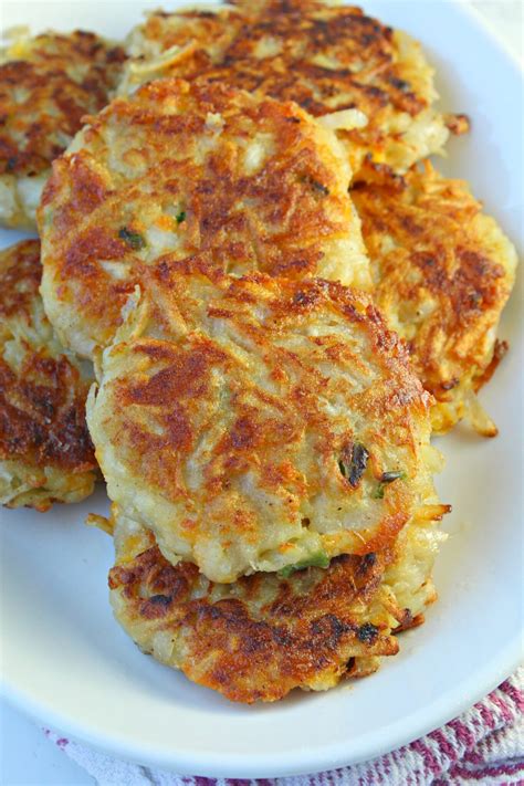 Crispy Cheesy Hash Brown Patties - My Incredible Recipes