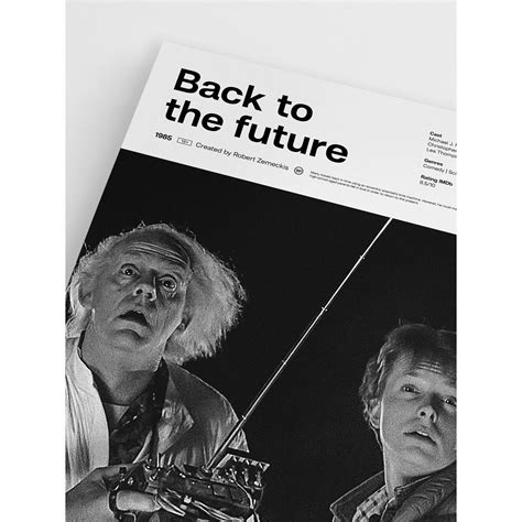 Back to the future Digital Poster | 11 Printables