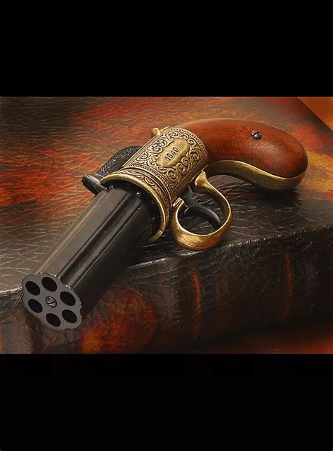 Pepperbox Revolver Replica Weapon