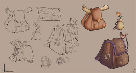 ArtStation - Backpack concept design