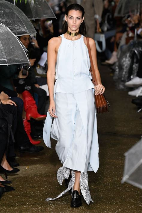 VITTORIA CERETTI at Lanvin Runway Show at Paris Fashion Week 09/25/2019 ...