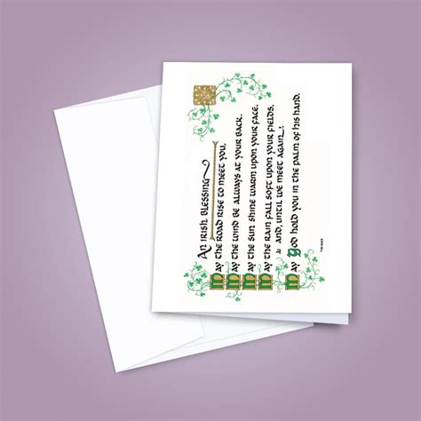 An Irish Blessing Card | Mi Sun