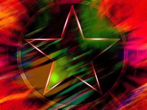 Colorful Background Star Free Stock Photo - Public Domain Pictures