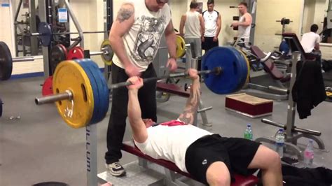 170kg bench press @ 95kg - YouTube