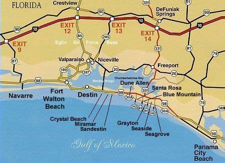 Destin Map | World Map 07