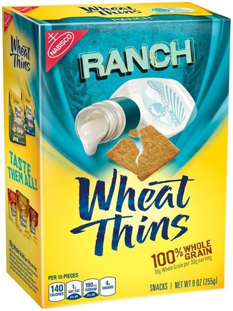 Amazon.com: Nabisco, Wheat Thins, 9oz Box (Pack of 4) (Choose Flavors ...