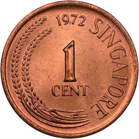 Singapore Cent KM 1 Prices & Values | NGC