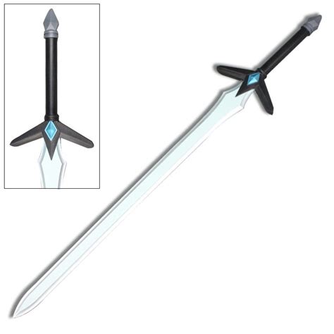 SAO Dark Repeller Anime Fantasy Foam LARP Cosplay Costume Sword