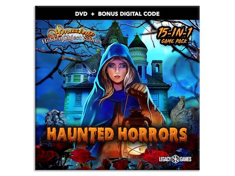 Amazon.com: Horror Hidden Object Games for PC: Haunted Horrors, 15 Game DVD Pack + Digital ...