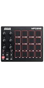 Amazon.co.jp: Akai Professional MPD218 | MIDI Drum Pad Controller with ...