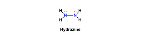 Lewis Structure For Hydrazine