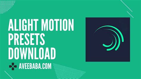 Alight Motion Shake Effects Presets Download 2023 - Avee Baba