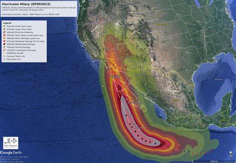 Hurricane Hilary update – Enki Research