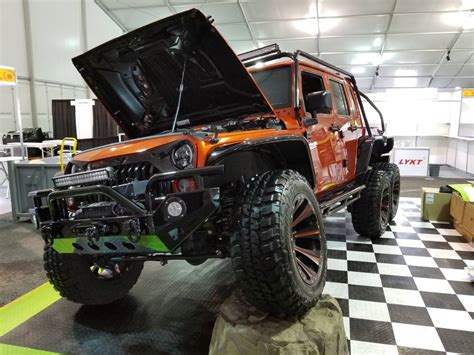 You Can Buy This Hellcat-Powered Jeep Wrangler 6x6 Pickup for Just $290K