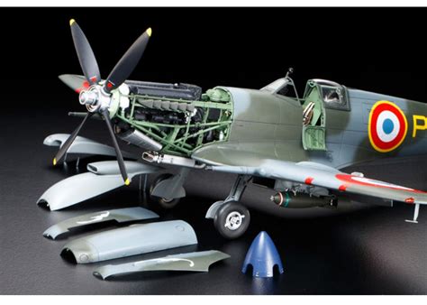 Supermarine Spitfire Mk.IXC - Finished - Tamiya 23675 | kingshobby.com