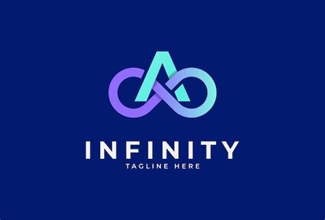 Premium Vector | Initial a infinity logo suitable for technology, brand ...