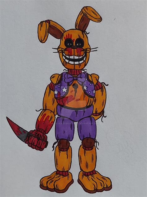 Nightmare Afton [v1] by ArtisticArtAndStuffs on DeviantArt