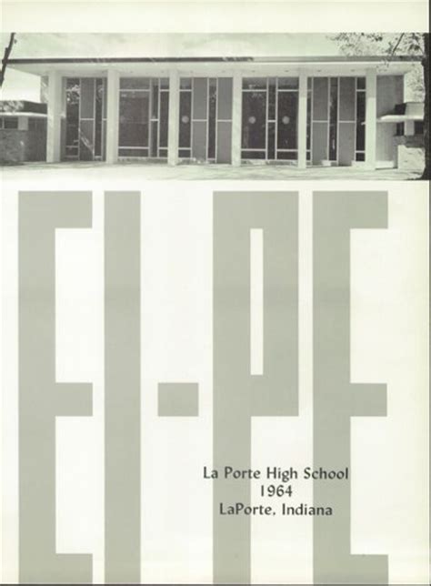 Explore 1964 La Porte High School Yearbook, La Porte IN - Classmates