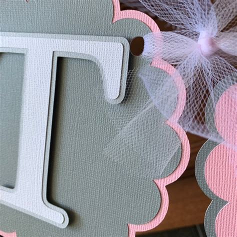 Pink Elephant Baby Shower Banner Girl Customized Elephant | Etsy