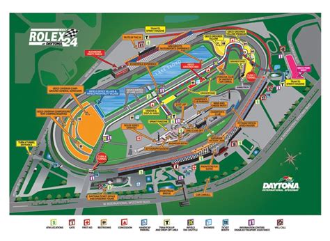 Daytona 500 Parking Map