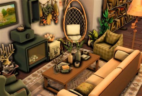 download HERE ( free on my patreon ) | Living room sims 4, Sims 4 bedroom, Sims house